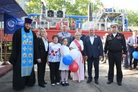 В Хабаровске освятили земснаряд имени Героя России Вячеслава Макарова
