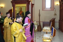 Празднование памяти св.ап.Петра и Павла в Петропавловском женском монастыре Хабаровской епархии. 12 июля 2011г